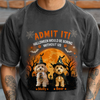 Custom Dog Photo Halloween Would Be Boring Without Me Comfort Shirt HO82 903174