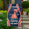 250 Years of Liberty, American Betsy Ross 1776 2026 Patriotic Garden Flag LM32 897745