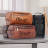 This Grandpa Belongs To Personalized Toiletry Bag With 2 Zip Gift For Grandpa And Dad TH10 894923