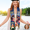 Custom Photo Class Of 2026 With US 250 Years Graduation Stole HO82 901480