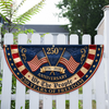 We The People US 250th Anniversary 1776–2026 Non-Pleated Fan Flag CH07 911822
