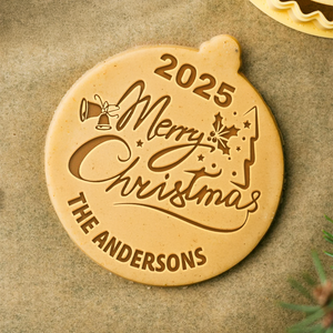 Personalized Christmas Cookie Stamp With Name - Custom Gift For Family CH07 896846