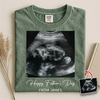 Custom Ultrasound Photo Happy Father's Day Comfort Shirt  - Personalized New Dad Gift CH07 911514