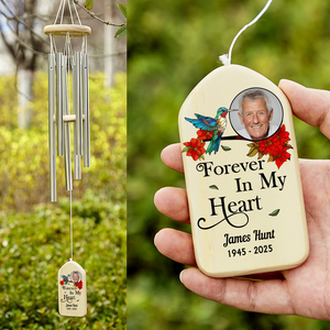 Custom Photo Memorial I'm Always With You Wind Chimes LM32 893941