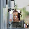 Custom Photo You & Me Acrylic Keychain - Personalized Valentine's Day Gift HA75 920036
