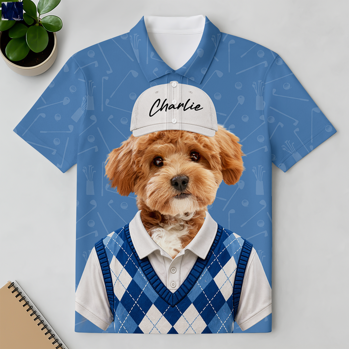 Custom Pet Photo Polo Shirt For Dog Lovers CH07 911420