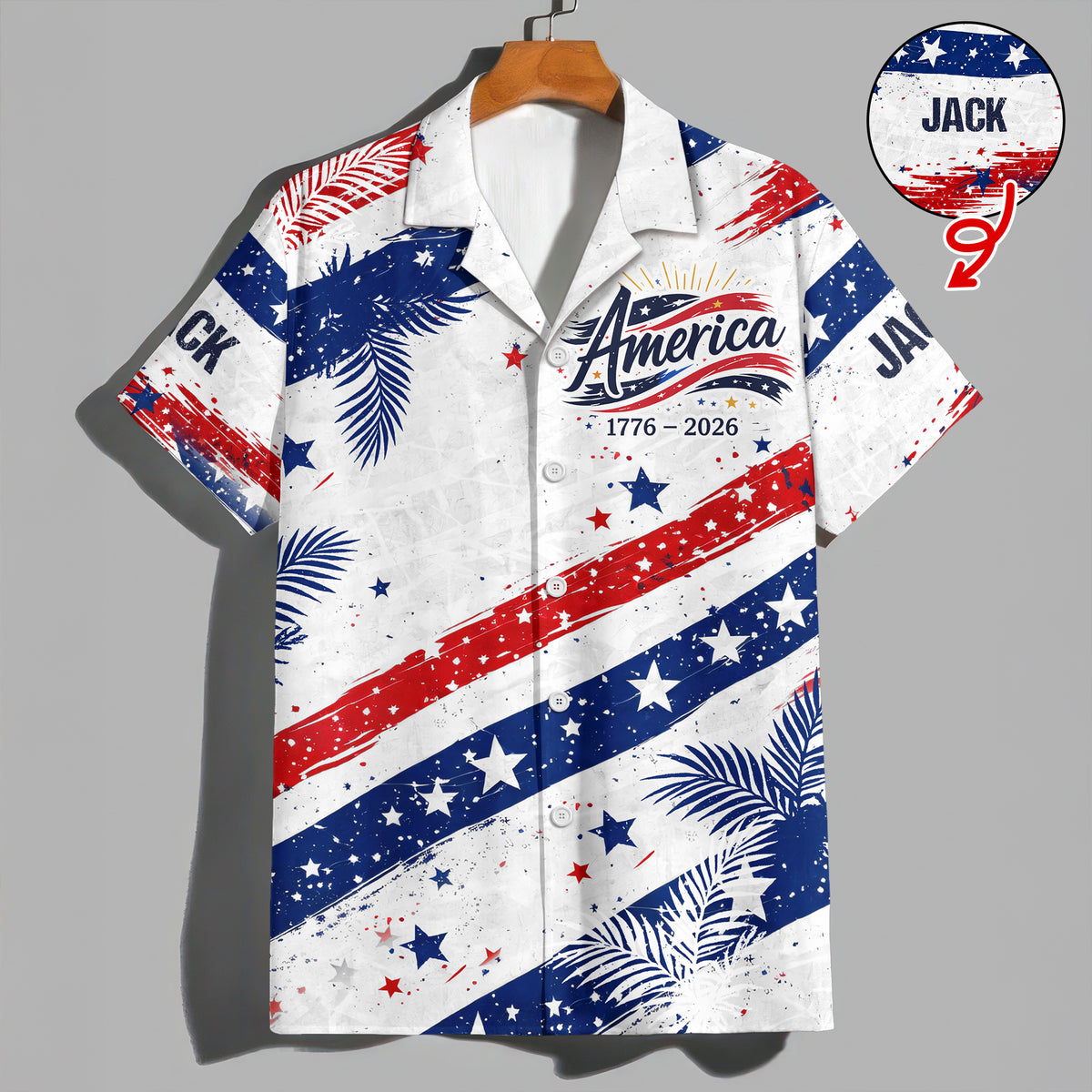 Custom Name 250 Years Semiquincentennial 1776-2026 Hawaii shirt HO82 901700