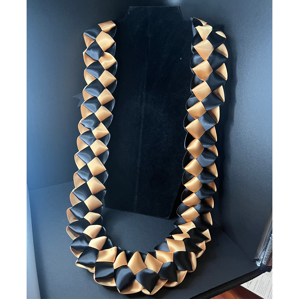 Personalized Name Class of 2026 Braided Graduation Ribbon Lei with Texts - Graduation Sash LM32 899291