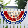 Custom Family Name 250 Years We The People Non-Pleated Fan Flag CH07 911688