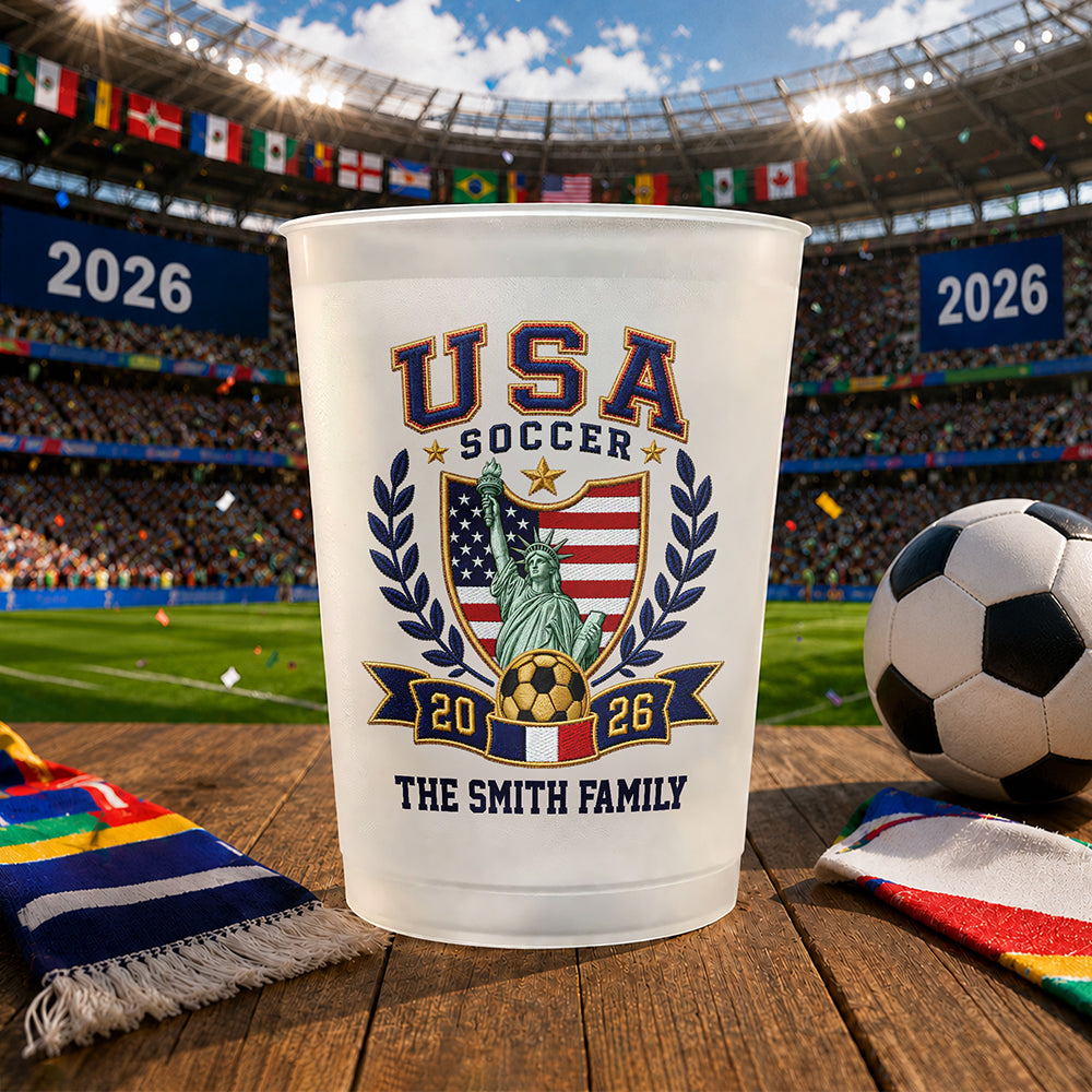 Custom Family Name International Soccer Tournament Cups For Soccer Lovers, Sports Fans HA75 921806