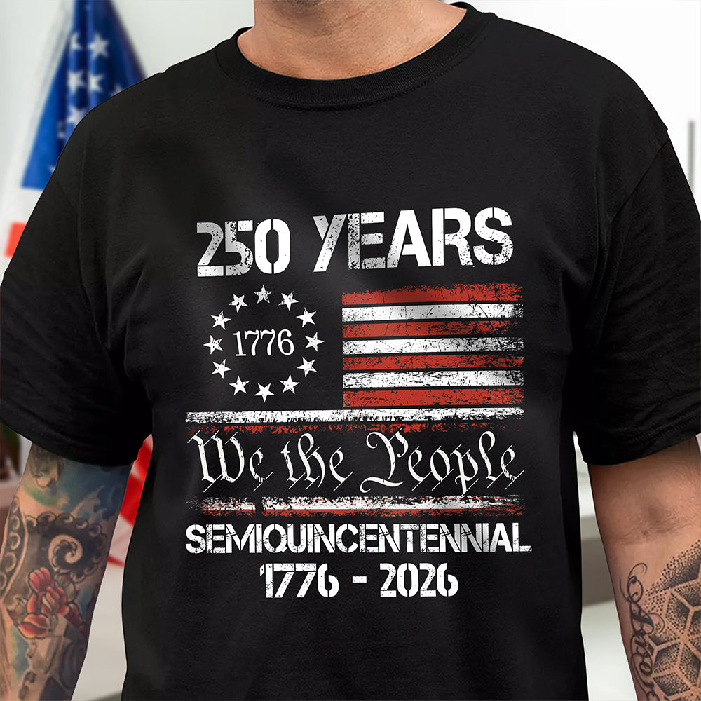 America’s 250th Anniversary United States Semiquincentennial Dark Shirt HO82 900338