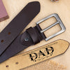 Custom Kid Names This Belt Belongs To The World’s Best Dad Leather Belt - Personalized Gift for Father LM32 899789