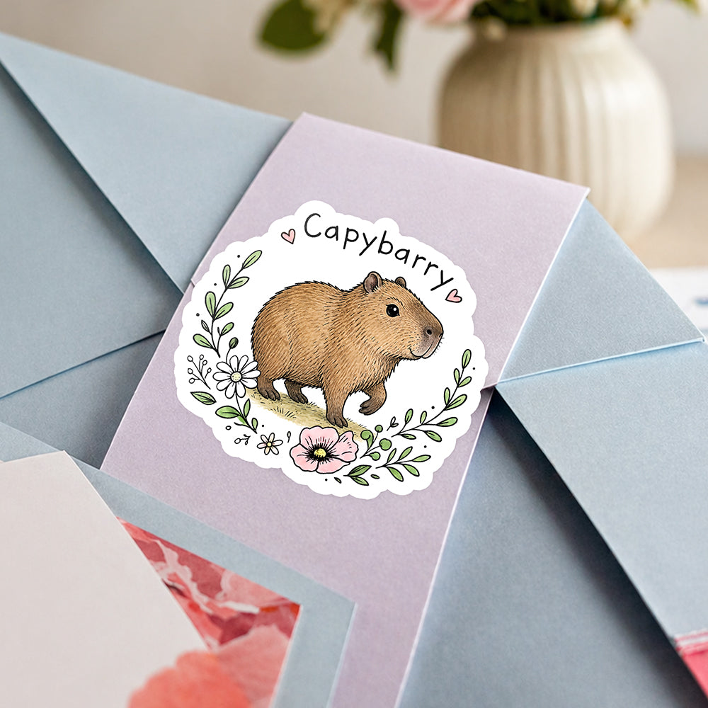Custom Name Jimothy Cottagecore Roll Sticker – Personalized Wildlife Decal for Animal Lovers LM32 669639