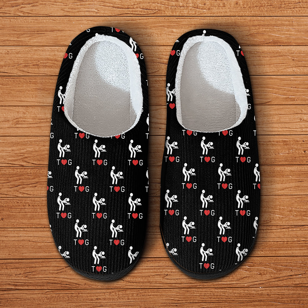 Personalized Funny Adult Slippers - Gift For Husband & Boyfriend HA75 922200