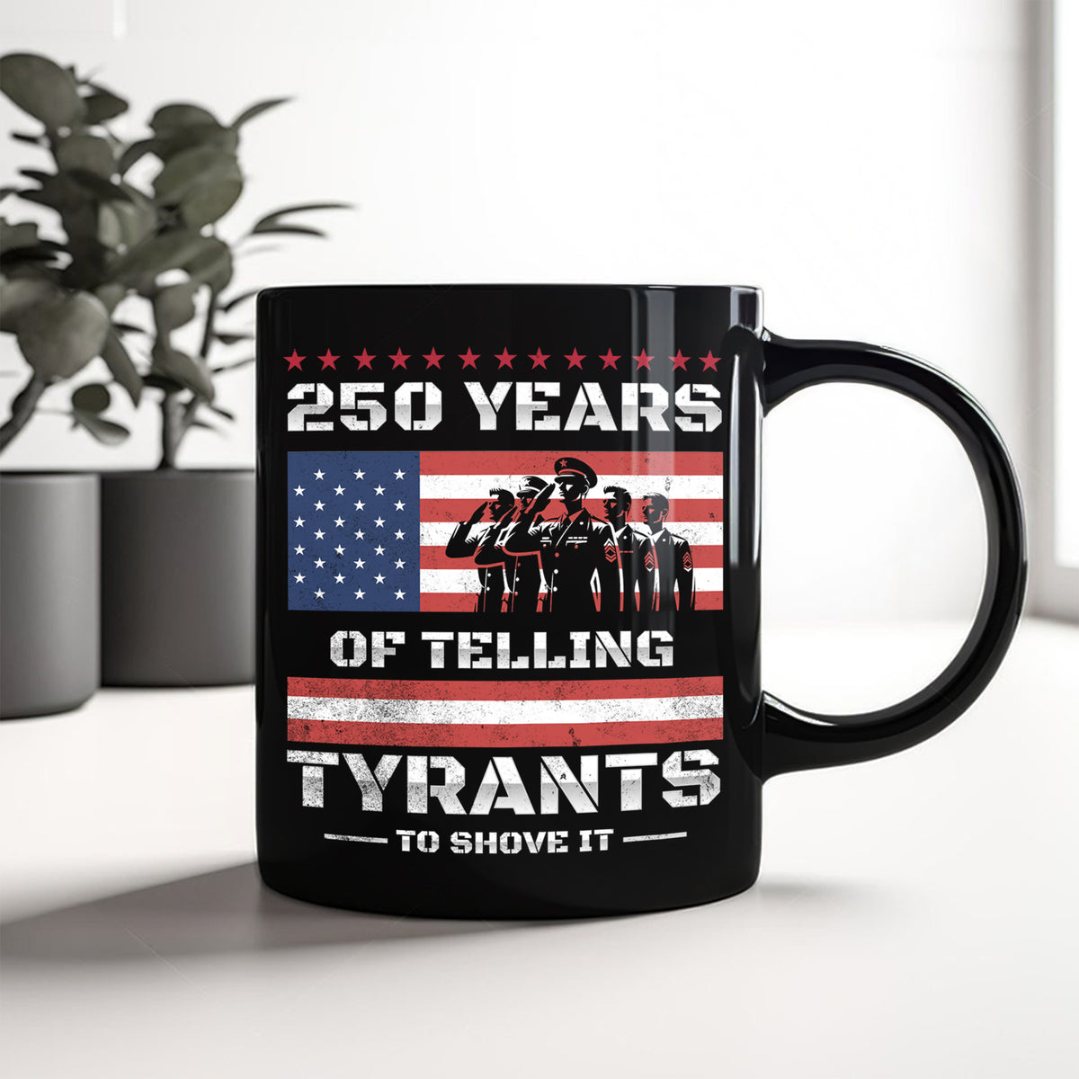 250 Years USA 250th Anniversary America Celebration Black Mug CH07 896742
