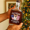 Custom Dog Photo Celebrate 250 Years of America Whiskey Bottle CH07 899658