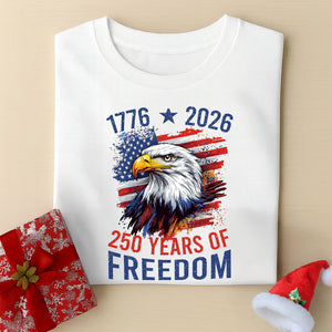 America Semiquincentennial 250 Years Of Freedom Bright Shirt CH07 896686