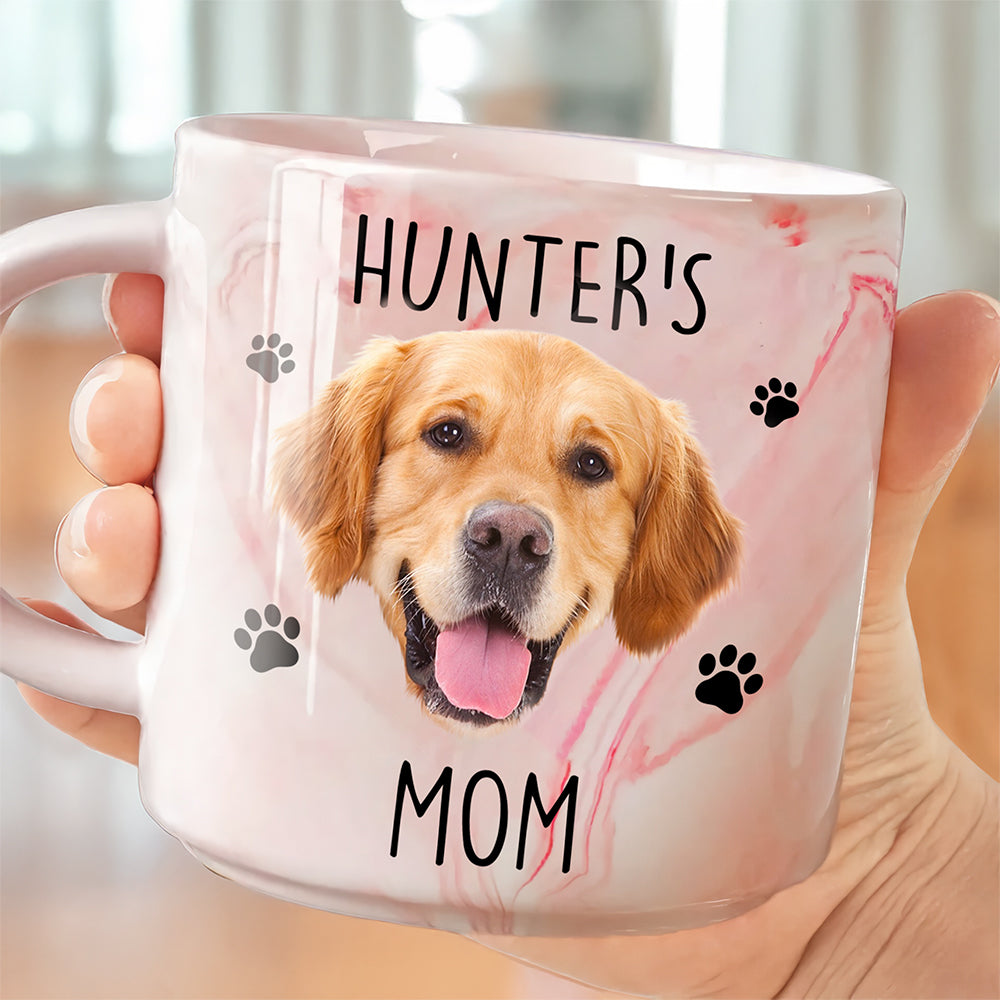 Custom Photo My Lovely Kid For Pet Lovers Marble Mug TH10 892513