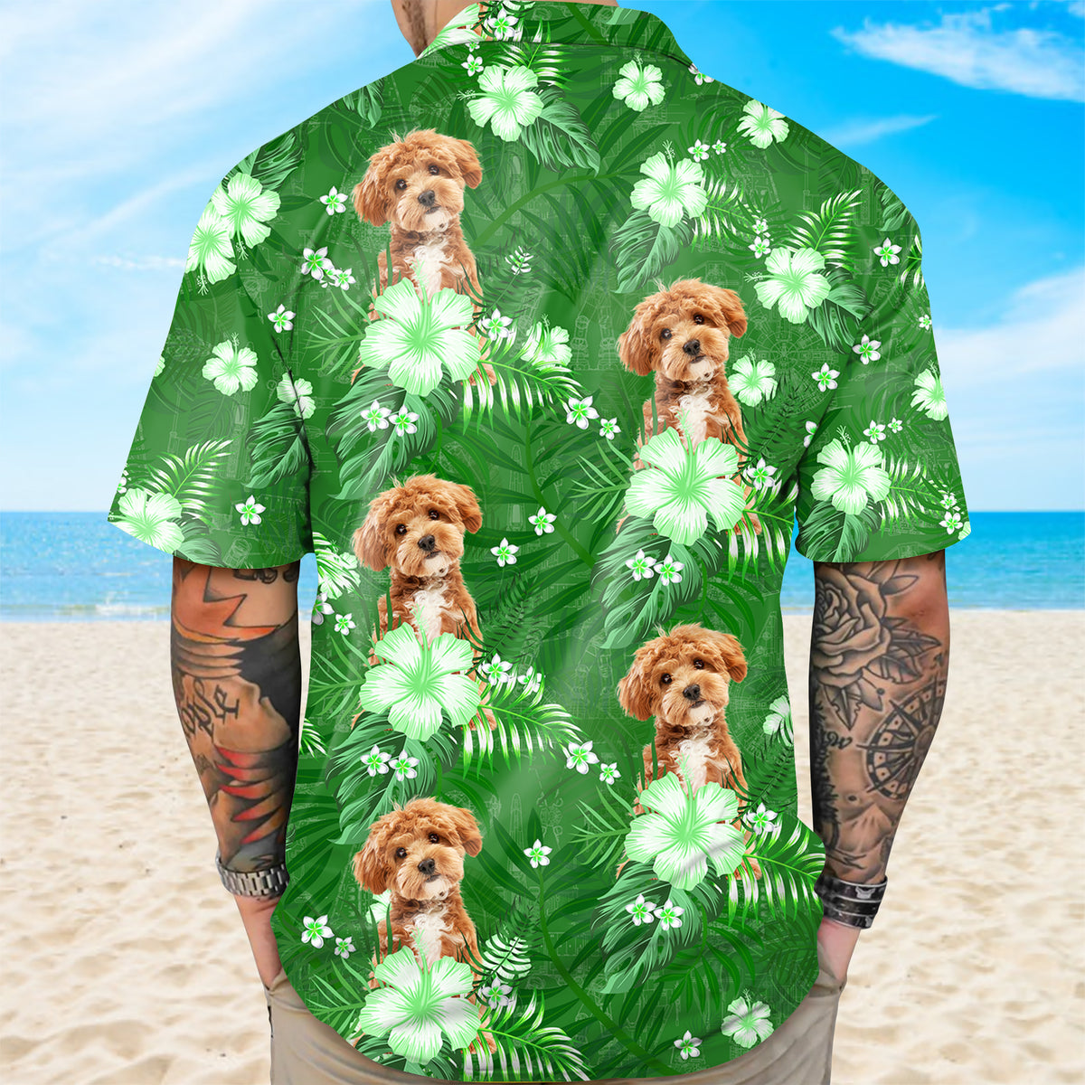 Custom Photo Summer Hawaiian Shirt Perfect For Vacations & Gifts LM32 893749