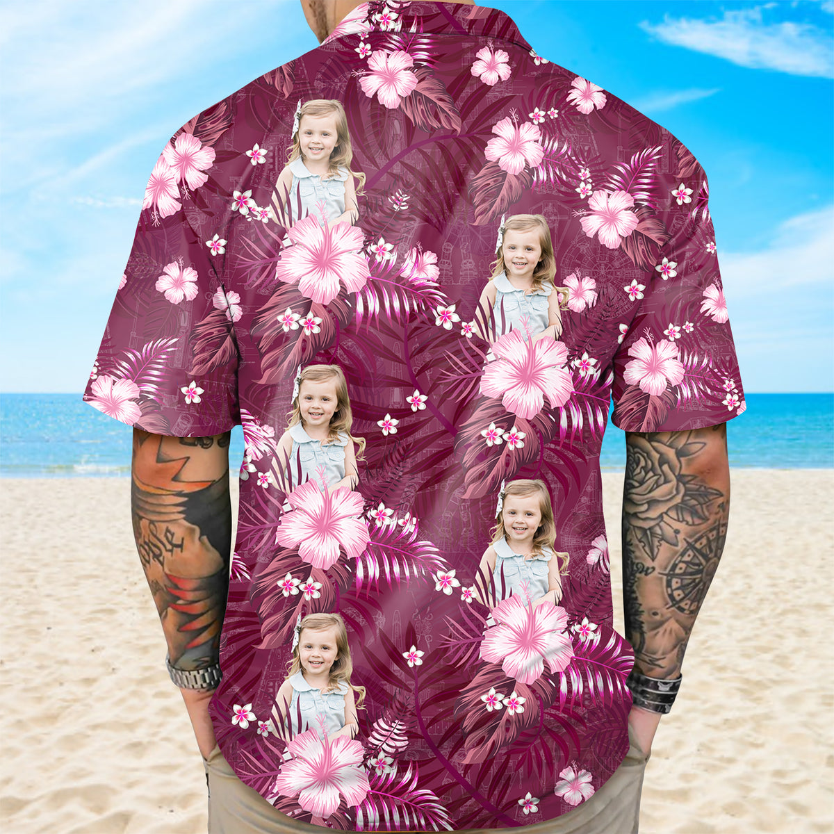 Custom Photo Summer Hawaiian Shirt Perfect For Vacations & Gifts LM32 893749