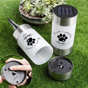 Custom Name This Garden Is Protected By My Dog Solar Garden Light TH10 898033