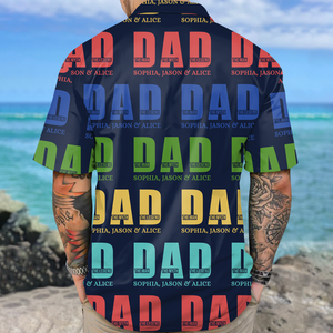 Personalized The Man The Myth The Legend Dad Hawaii Shirt LM32 893705