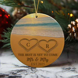 The Best Is Yet To Come Ceramic Ornament For Christmas TH10 894863