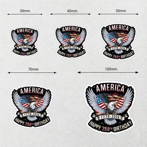 America 250 Years Roll Sticker TH10 898379