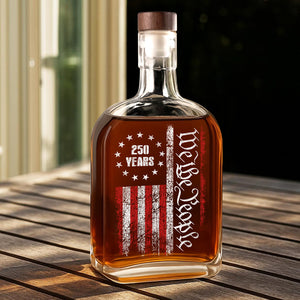 250 Years America Independence We The People US Whiskey Bottle HA75 897396