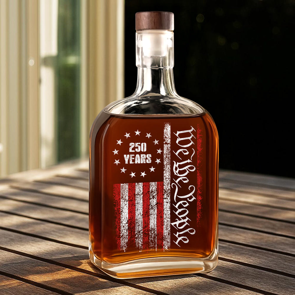 250 Years America Independence We The People US Whiskey Bottle HA75 897396