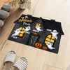 Personalized Ghost Family Halloween Custom Shape Doormat Halloween - Front Door Decoration For Family CH07 180190