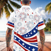 Custom Name USA 250th Anniversary 1776-2026 Hawaii Shirt - 4th of July Patriotic Gift HO82 901704