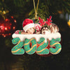 Custom Photo Family Christmas Acrylic Ornament HA75 897924