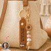 Personalized Memorial Photo Beaded Keyring Gift for Loved Ones LM32 669895