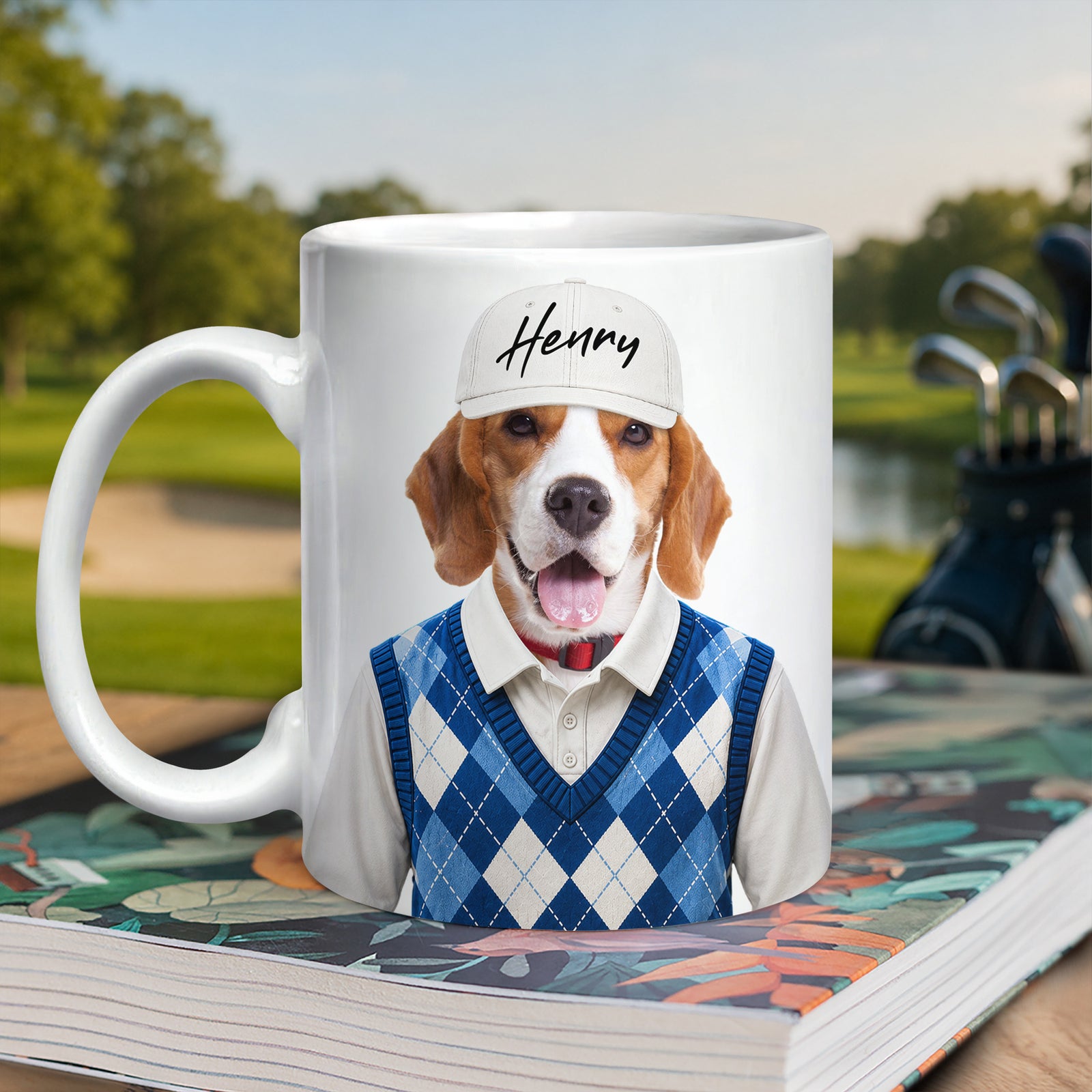 Custom Photo And Name Dog Cat White Mug For Dog Cat Pet Lovers HA75 921288
