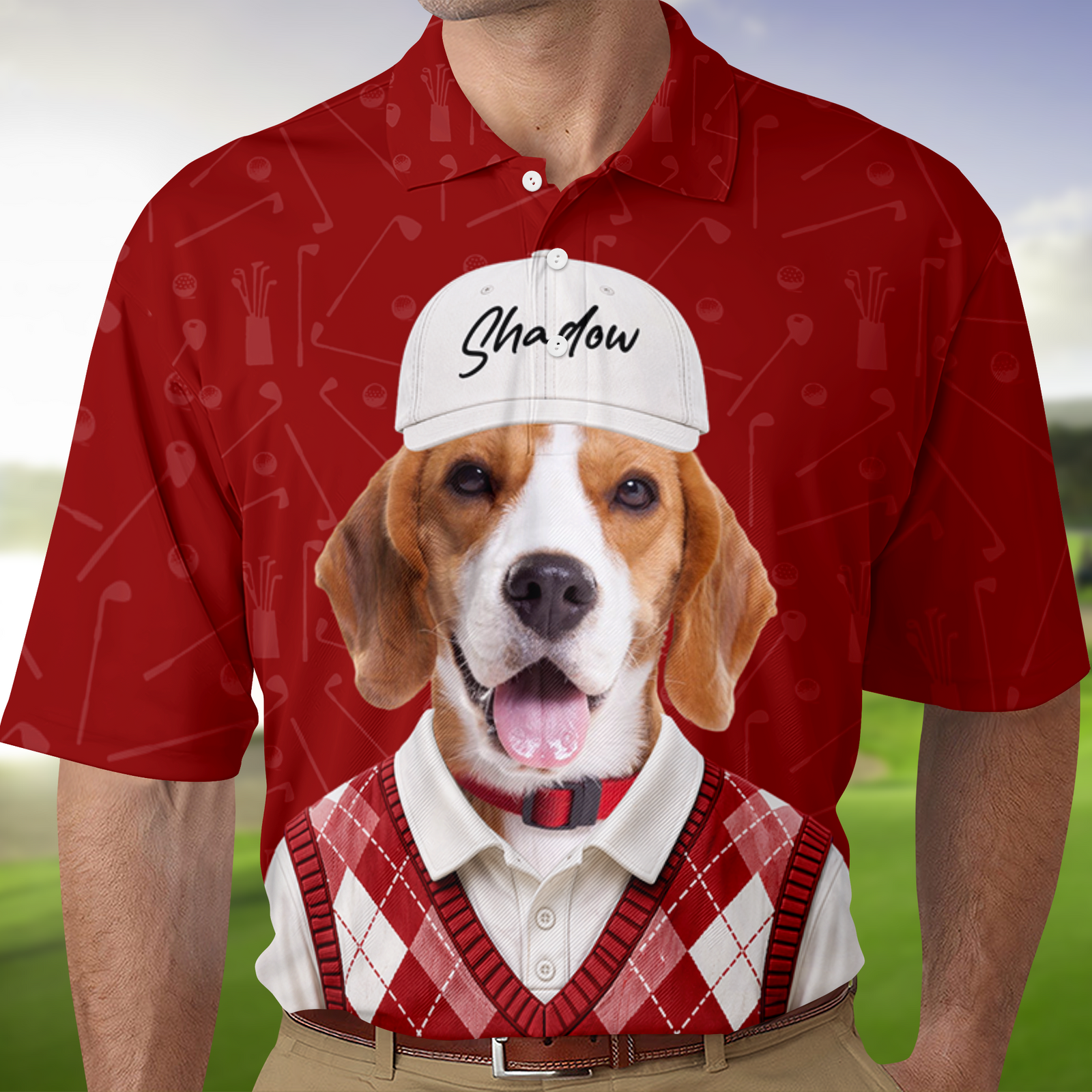Custom Pet Photo Polo Shirt For Dog Lovers CH07 911420