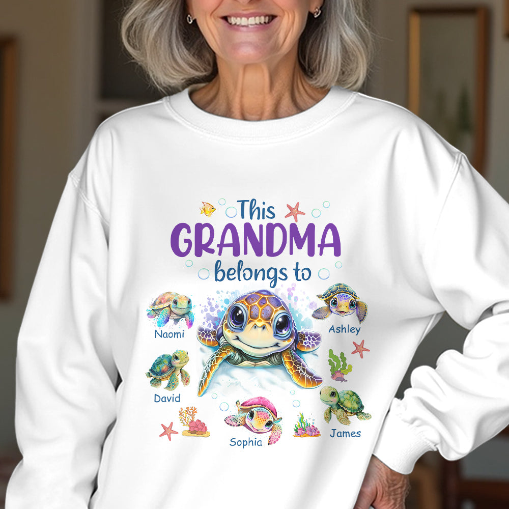 This Grandma Belongs To Turtle Mother's Day Shirt TH10 892723