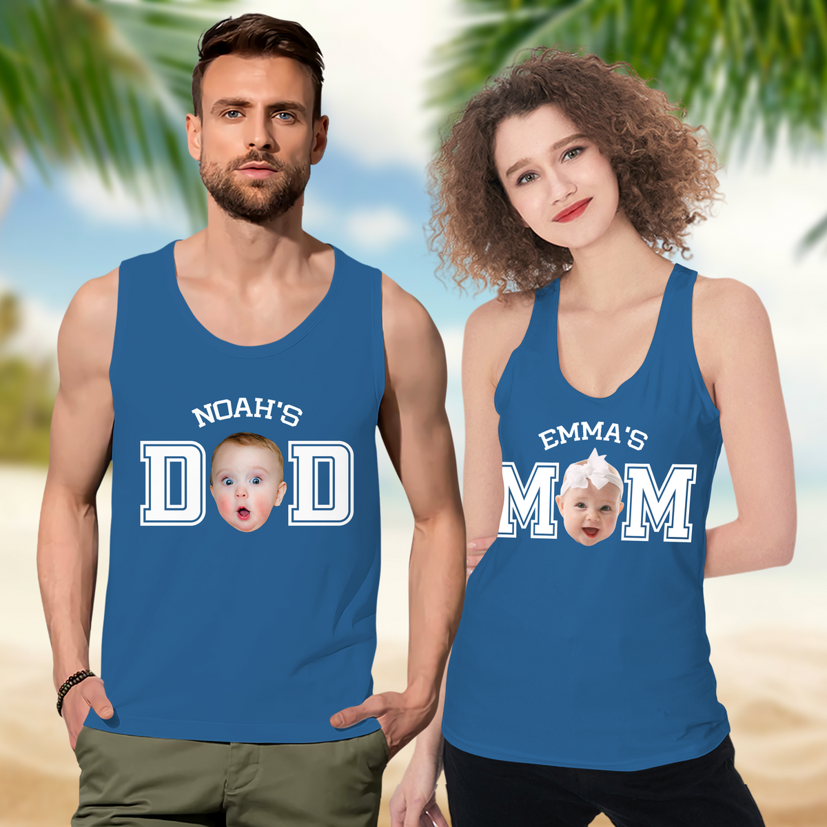 Custom Kid Photo And Name Tanktop TH10 894073