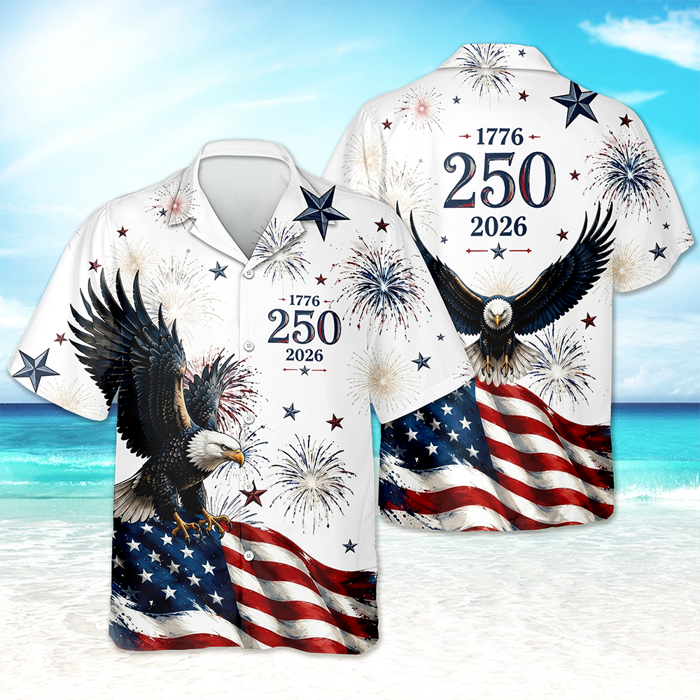 America 250th 1776 - 2026 Hawaii Shirt TH10 170087