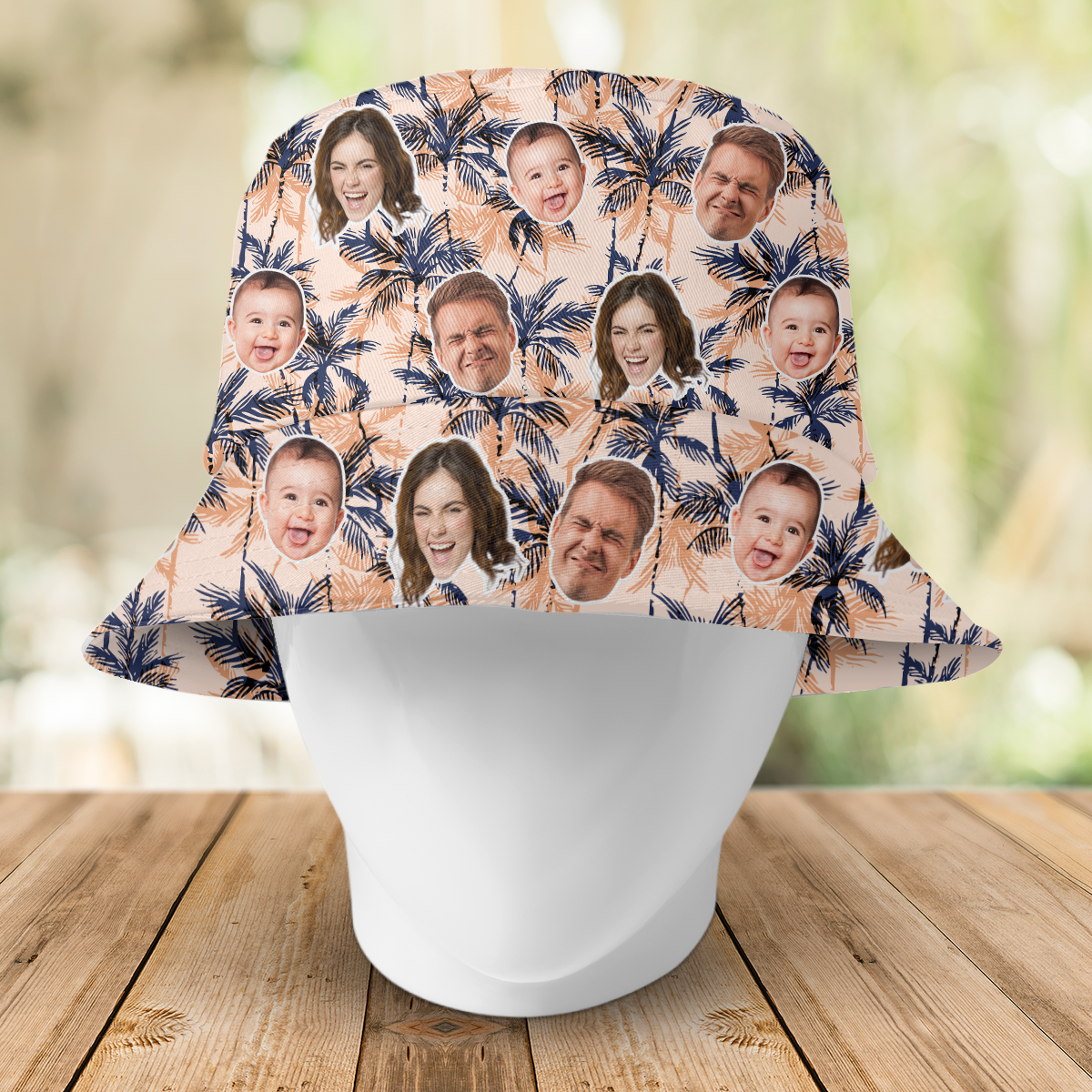Custom Human Face Photo On Family Bucket Hat TH10 894165