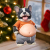 Custom Photo Squishy Acrylic Ornament – Personalized Birthday Gifts For Dog Cat Lovers, Dog Dad And Mom, Cat Owners - Professional Comedian In Fur HO82 903348