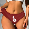 Personalized Funny Adult Underwear for Women – Custom Briefs, Novelty Gift for Her, Fun Personalized Gift CH07 180394