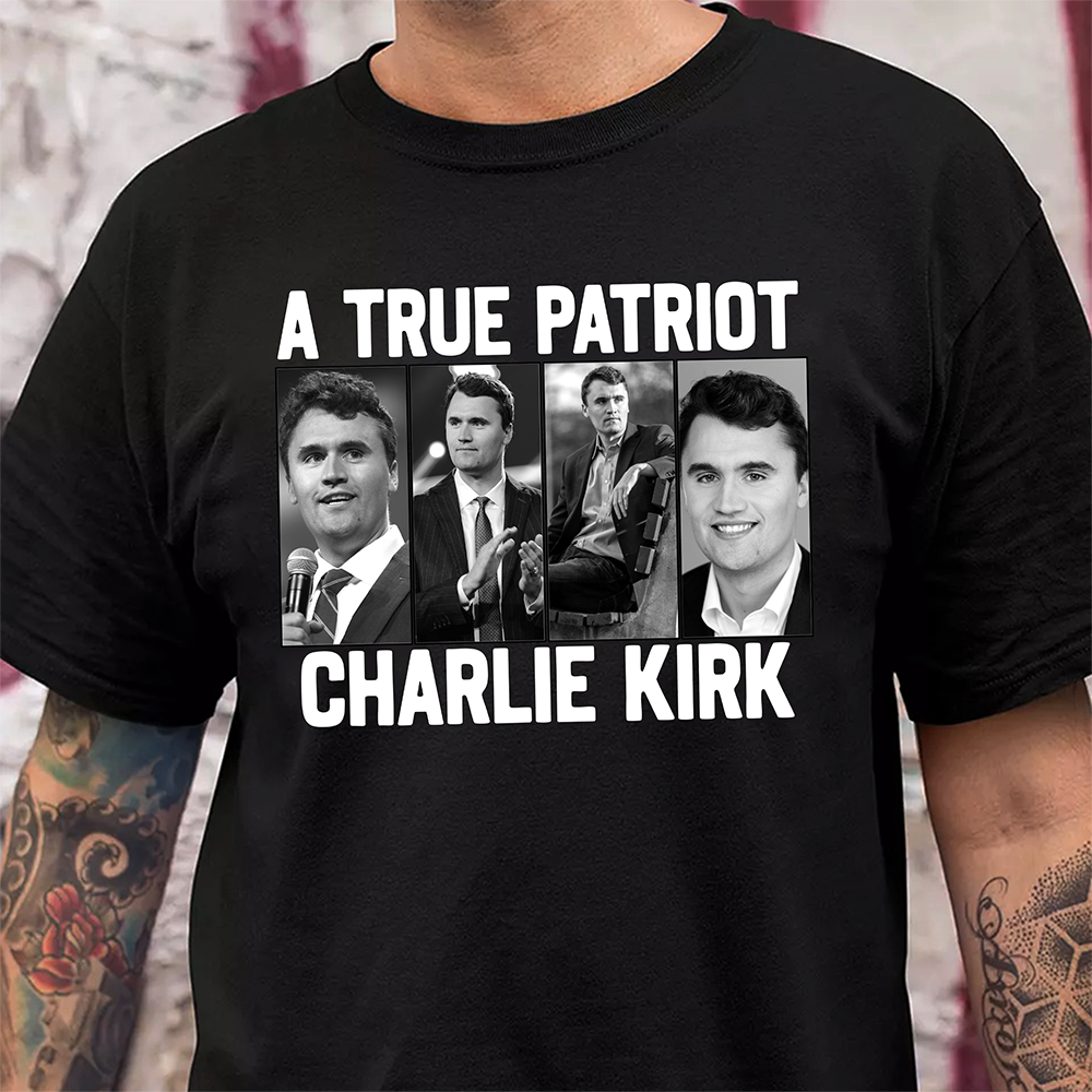 Justice for Charlie Kirk - Prayers Up for Charlie Dark Shirt HA75 64410