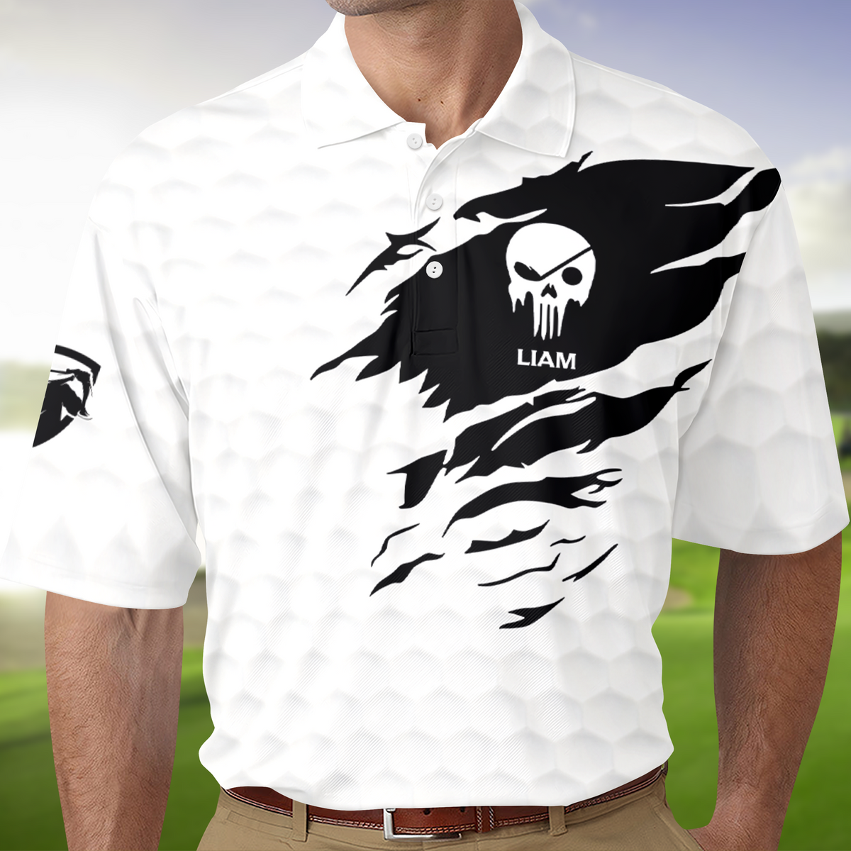 Never Underestimate An Old Man Who Loves Golf Custom Golf Lovers Polo Shirt CH07 899942