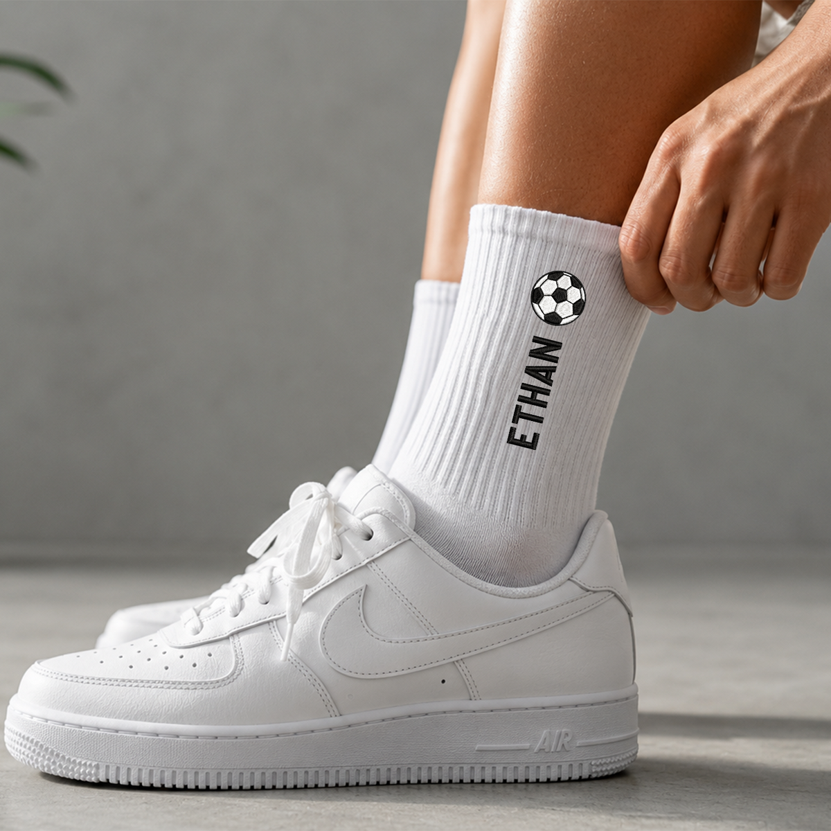 Personalized Custom Name Embroidered Socks For Sport Player TH10 170915