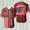 Personalized We The People US 250 1776-2026 America Flag Baseball Jersey CH07 911300