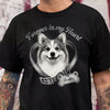 Custom Photo Forever In My Heart Dog Memorial Dark Shirt - Sympathy Gift for Dog Lovers HA75 921894