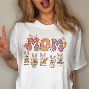 Happy Mother's Day Bunny Gigi Easter Gigi Bright Shirt Personalized Gift HO82 893526