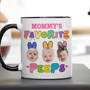 Custom Photo Favorite Peep For Easter Day Accent Mug TH10 892447