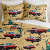 Custom Photo With Accessories Pattern Car Bedding Set Gift For Car Lovers CH07 895596